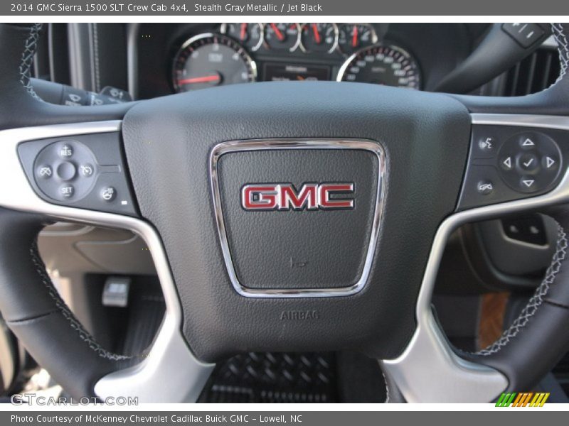  2014 Sierra 1500 SLT Crew Cab 4x4 Steering Wheel
