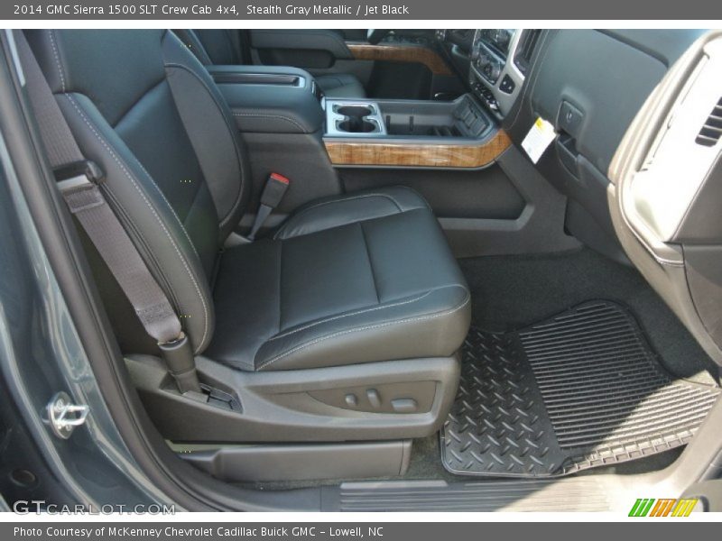 Stealth Gray Metallic / Jet Black 2014 GMC Sierra 1500 SLT Crew Cab 4x4