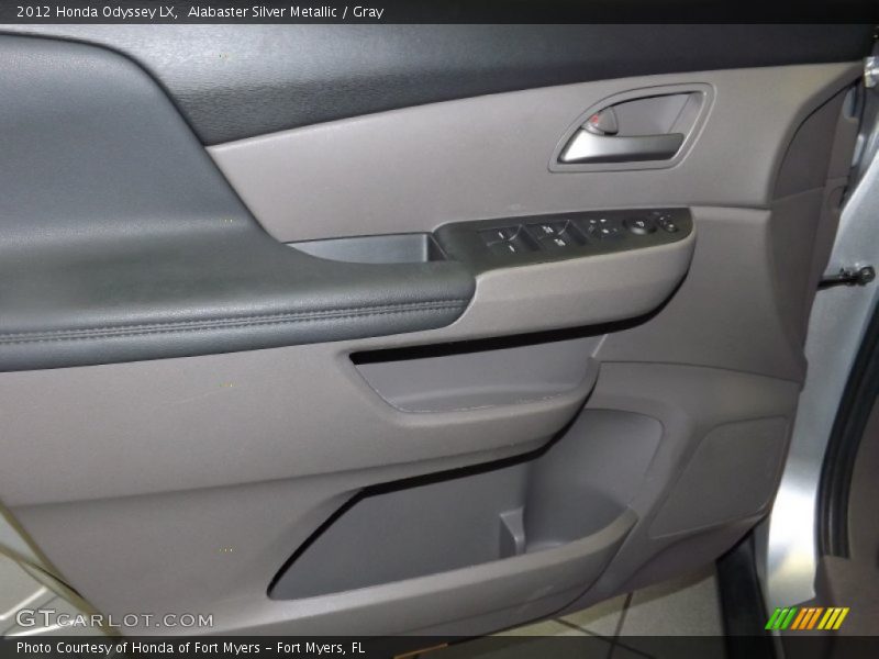 Alabaster Silver Metallic / Gray 2012 Honda Odyssey LX