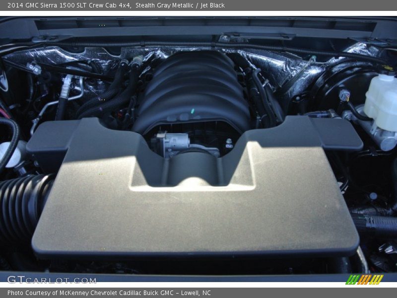 Stealth Gray Metallic / Jet Black 2014 GMC Sierra 1500 SLT Crew Cab 4x4
