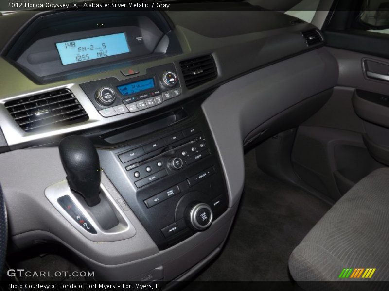 Alabaster Silver Metallic / Gray 2012 Honda Odyssey LX