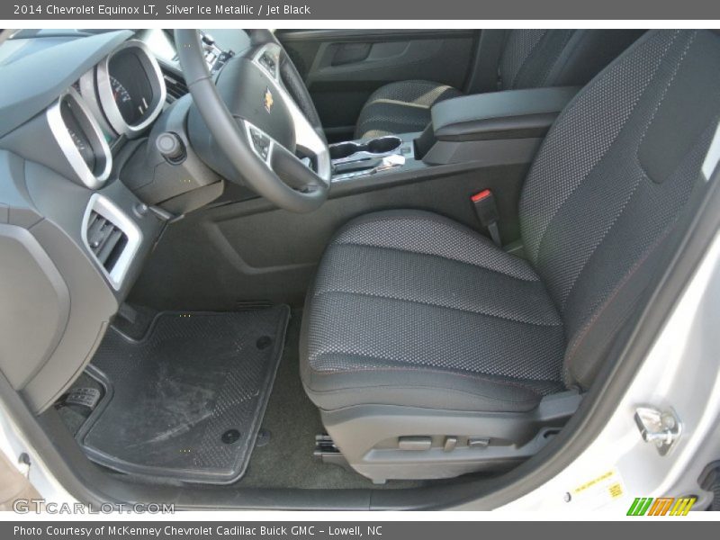 Silver Ice Metallic / Jet Black 2014 Chevrolet Equinox LT