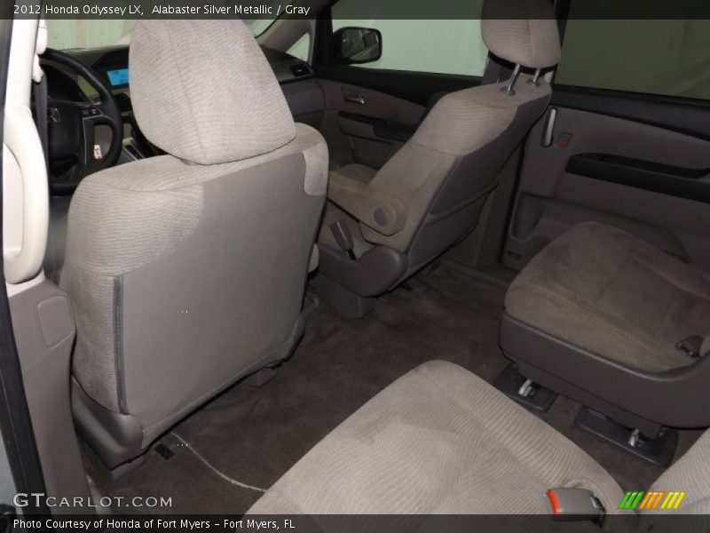 Alabaster Silver Metallic / Gray 2012 Honda Odyssey LX