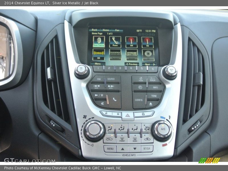 Silver Ice Metallic / Jet Black 2014 Chevrolet Equinox LT