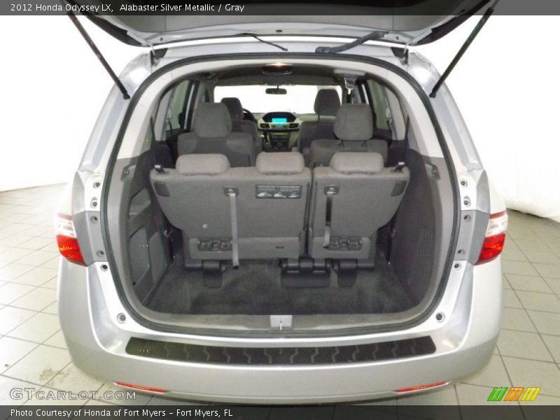 Alabaster Silver Metallic / Gray 2012 Honda Odyssey LX