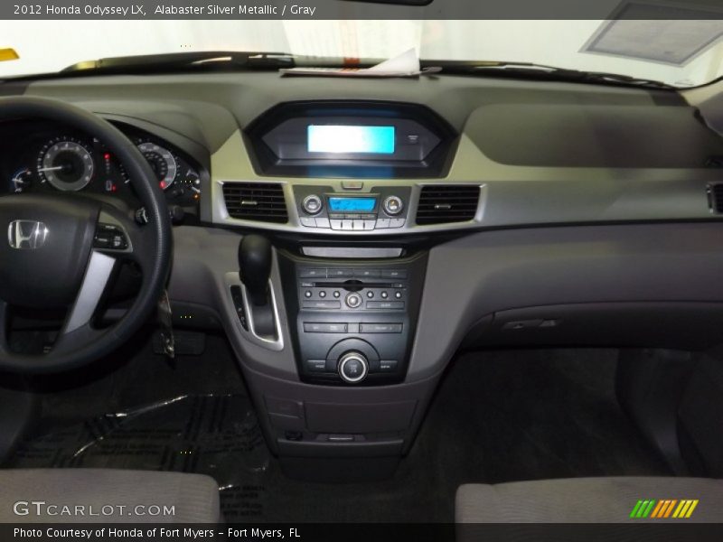 Alabaster Silver Metallic / Gray 2012 Honda Odyssey LX