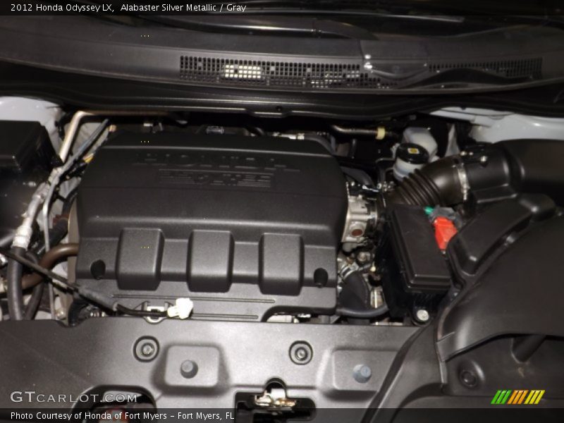 Alabaster Silver Metallic / Gray 2012 Honda Odyssey LX
