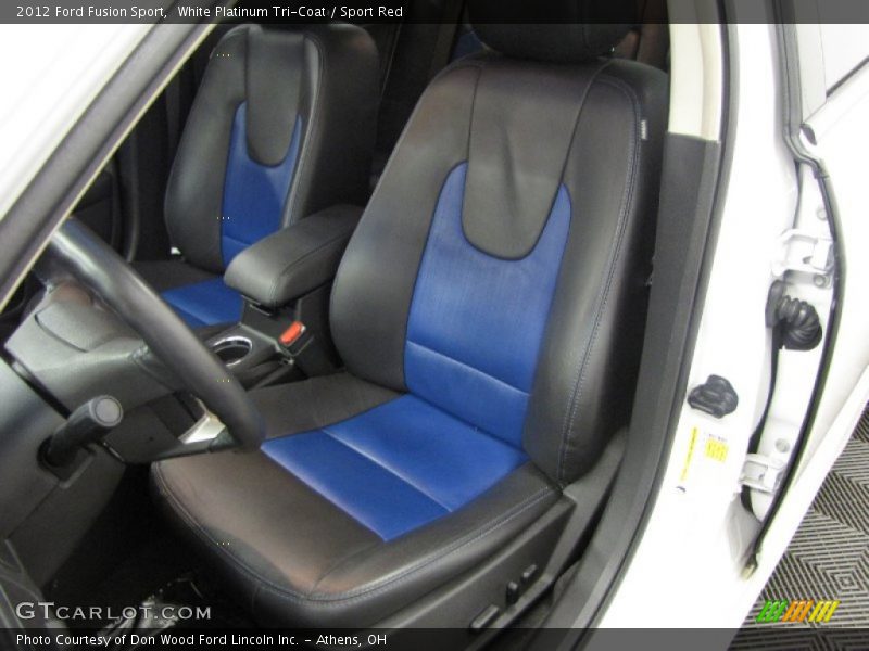  2012 Fusion Sport Sport Red Interior