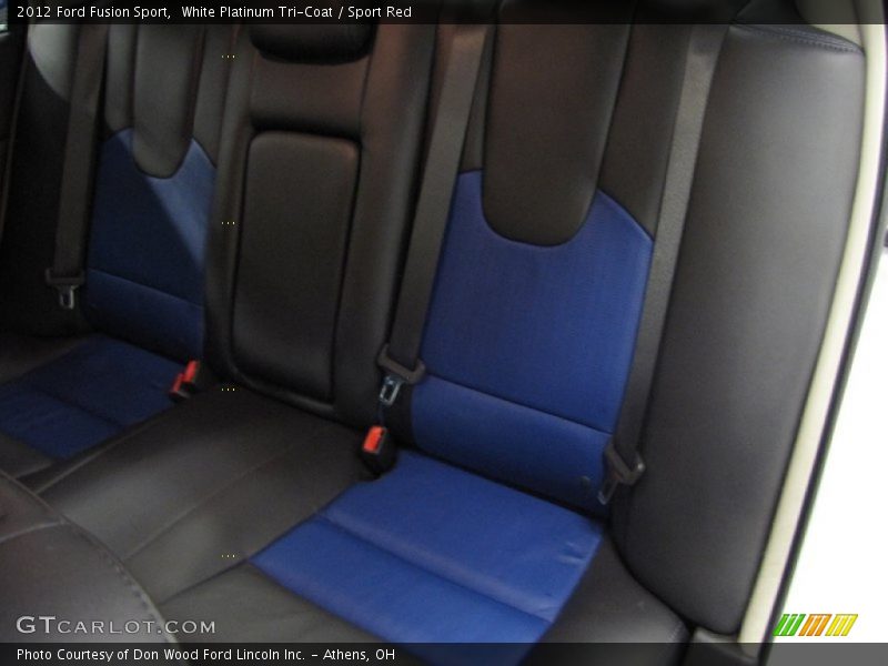 Rear Seat of 2012 Fusion Sport