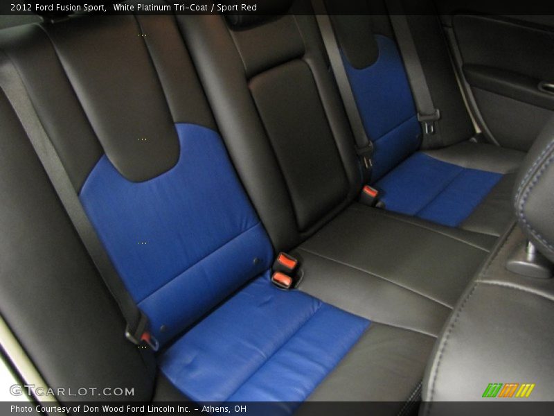 Rear Seat of 2012 Fusion Sport