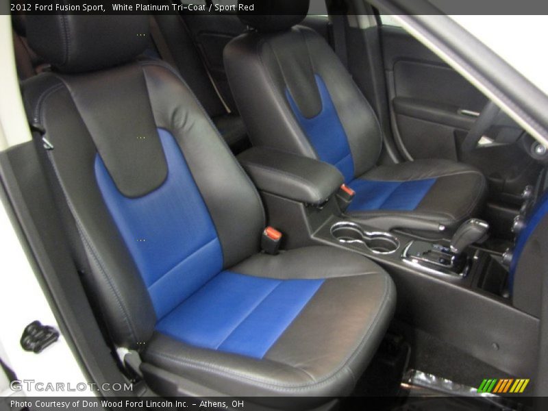 Sport Red Interior - 2012 Fusion Sport 