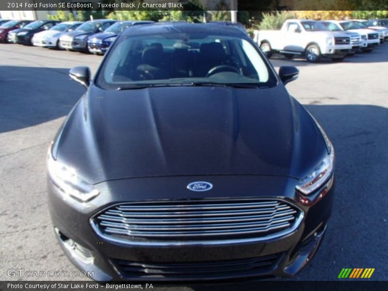 Tuxedo Black / Charcoal Black 2014 Ford Fusion SE EcoBoost