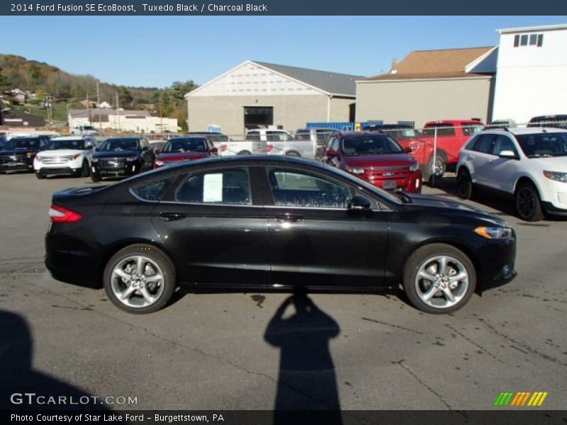 Tuxedo Black / Charcoal Black 2014 Ford Fusion SE EcoBoost
