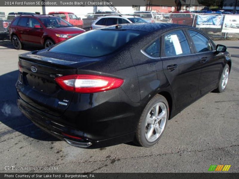 Tuxedo Black / Charcoal Black 2014 Ford Fusion SE EcoBoost