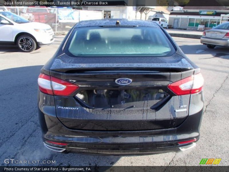 Tuxedo Black / Charcoal Black 2014 Ford Fusion SE EcoBoost