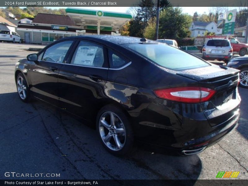 Tuxedo Black / Charcoal Black 2014 Ford Fusion SE EcoBoost