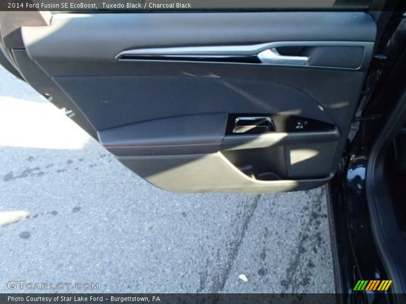 Tuxedo Black / Charcoal Black 2014 Ford Fusion SE EcoBoost