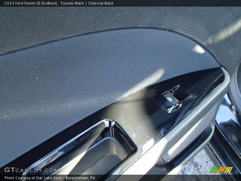 Tuxedo Black / Charcoal Black 2014 Ford Fusion SE EcoBoost