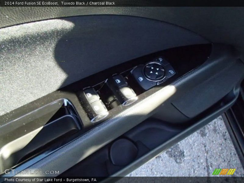 Tuxedo Black / Charcoal Black 2014 Ford Fusion SE EcoBoost