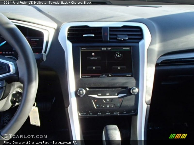 Tuxedo Black / Charcoal Black 2014 Ford Fusion SE EcoBoost