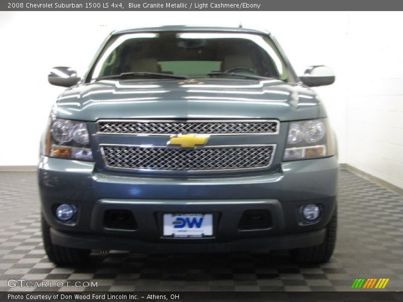 Blue Granite Metallic / Light Cashmere/Ebony 2008 Chevrolet Suburban 1500 LS 4x4