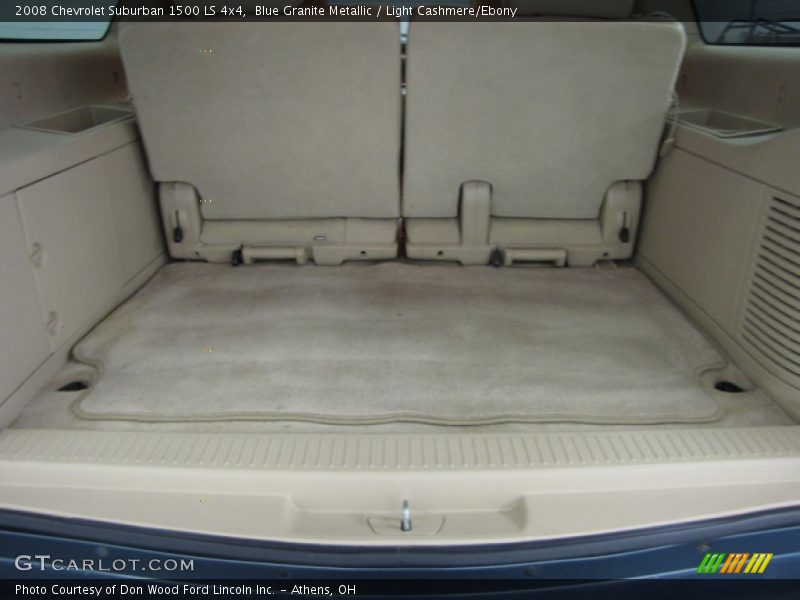 Blue Granite Metallic / Light Cashmere/Ebony 2008 Chevrolet Suburban 1500 LS 4x4