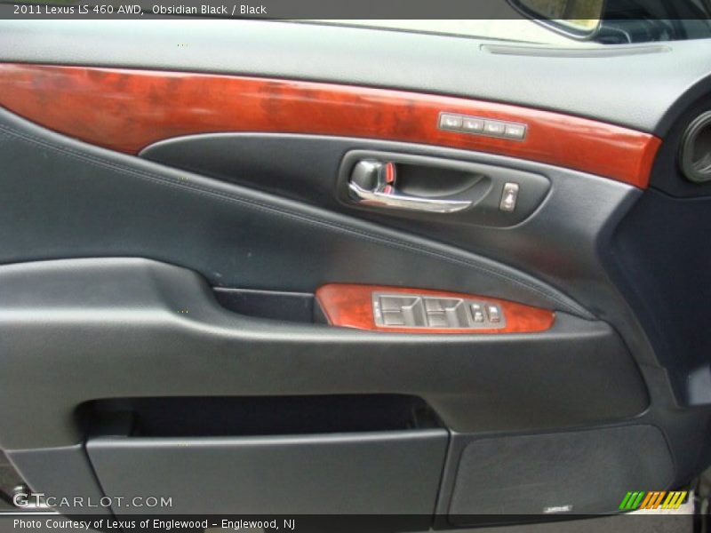 Obsidian Black / Black 2011 Lexus LS 460 AWD