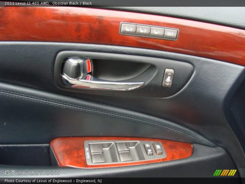 Obsidian Black / Black 2011 Lexus LS 460 AWD