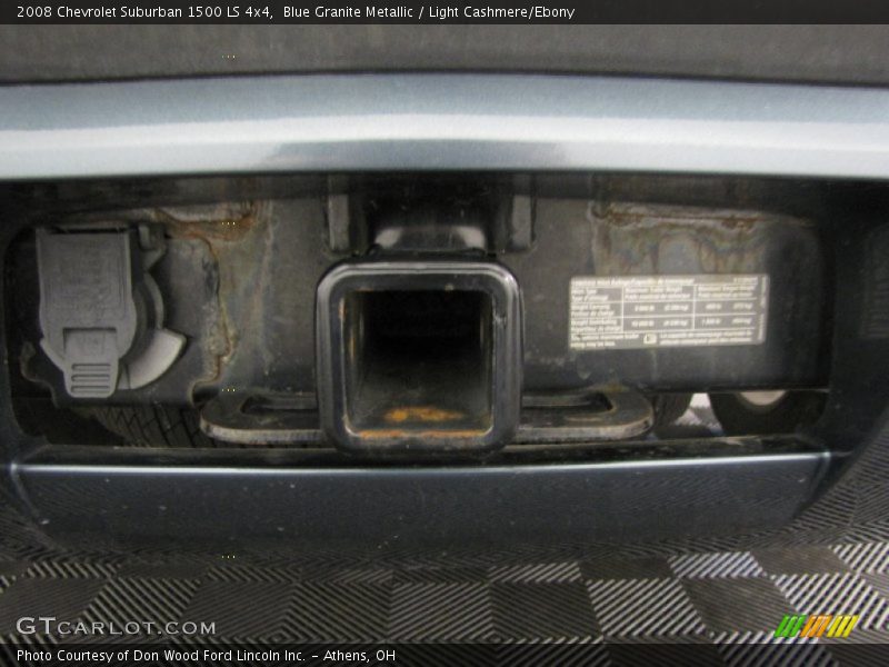 Blue Granite Metallic / Light Cashmere/Ebony 2008 Chevrolet Suburban 1500 LS 4x4