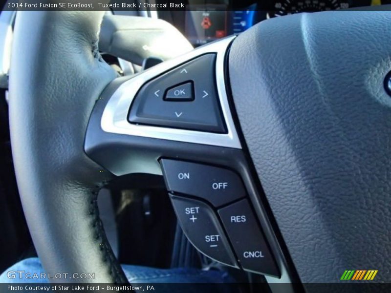 Tuxedo Black / Charcoal Black 2014 Ford Fusion SE EcoBoost