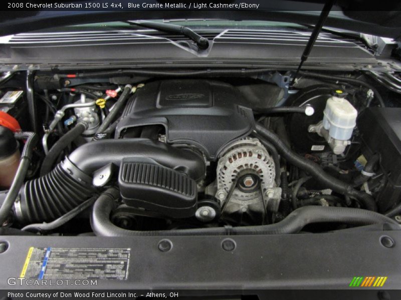 Blue Granite Metallic / Light Cashmere/Ebony 2008 Chevrolet Suburban 1500 LS 4x4