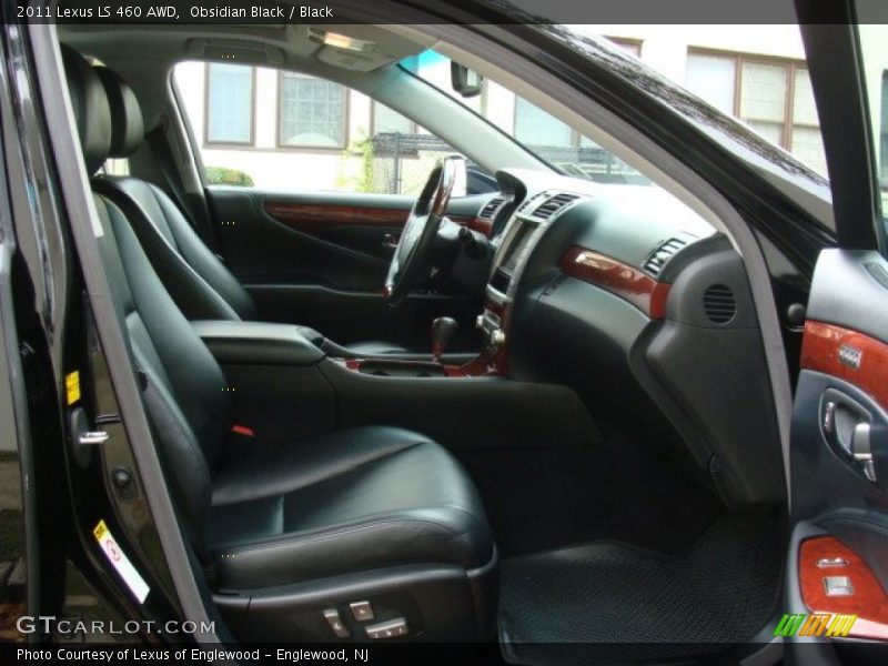 Obsidian Black / Black 2011 Lexus LS 460 AWD