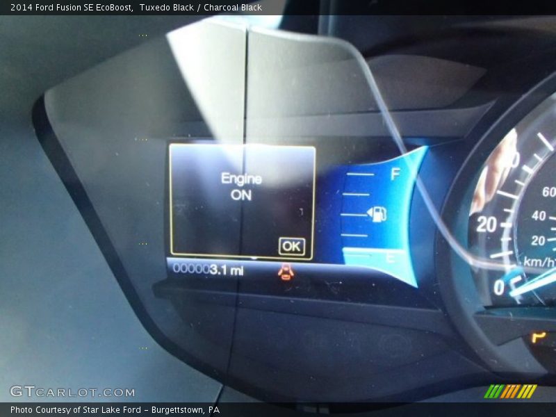 Tuxedo Black / Charcoal Black 2014 Ford Fusion SE EcoBoost
