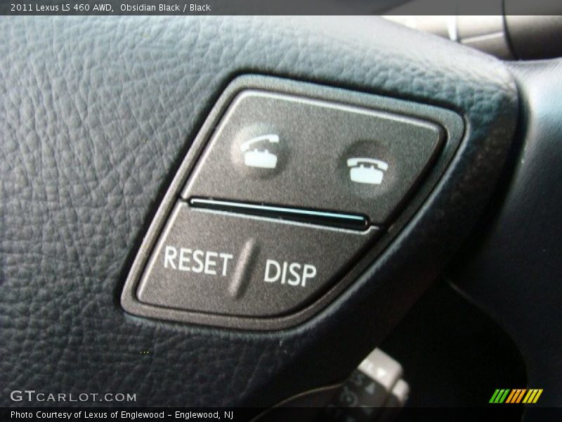 Obsidian Black / Black 2011 Lexus LS 460 AWD