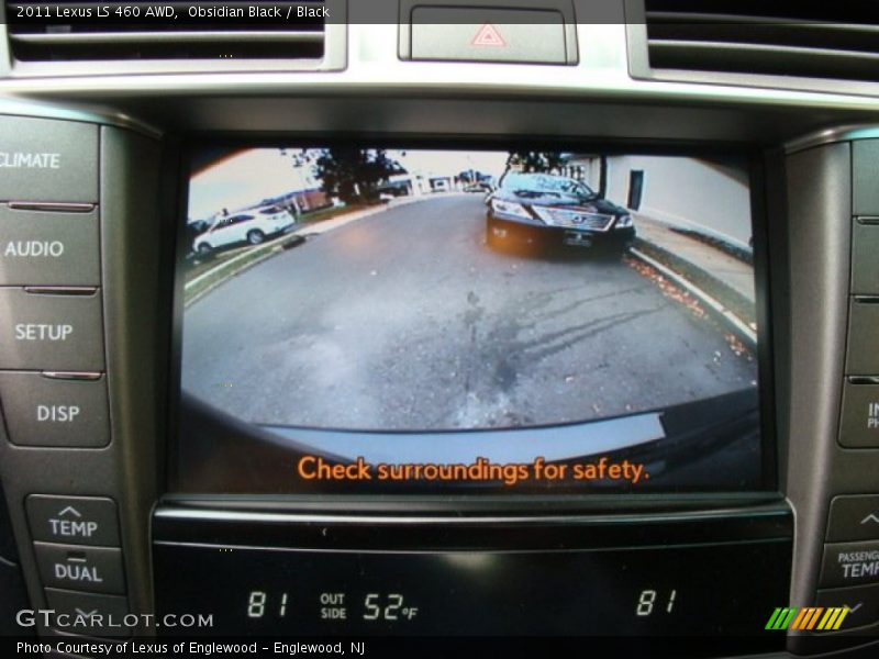 Obsidian Black / Black 2011 Lexus LS 460 AWD