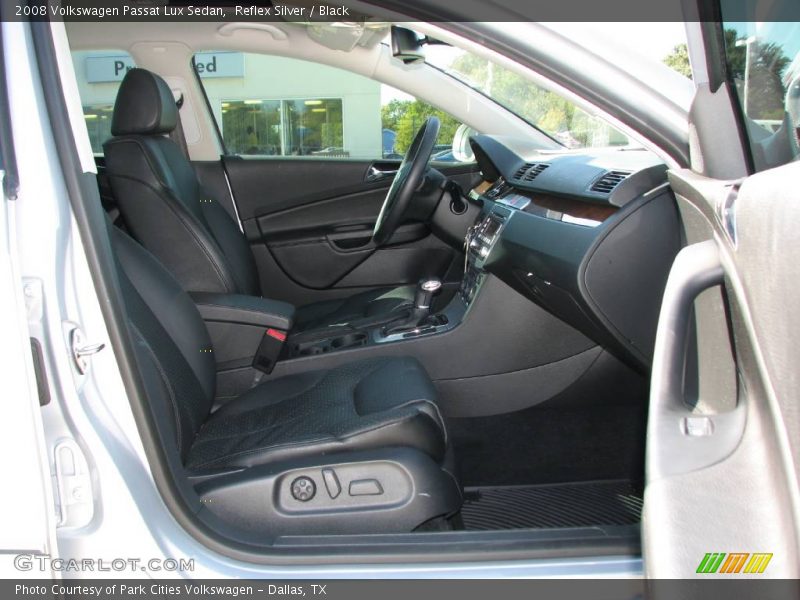 Reflex Silver / Black 2008 Volkswagen Passat Lux Sedan