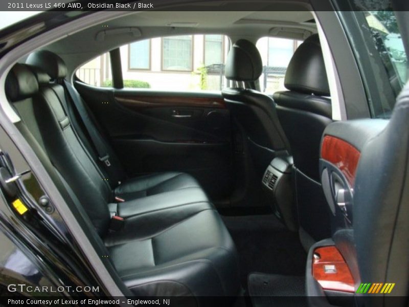 Obsidian Black / Black 2011 Lexus LS 460 AWD