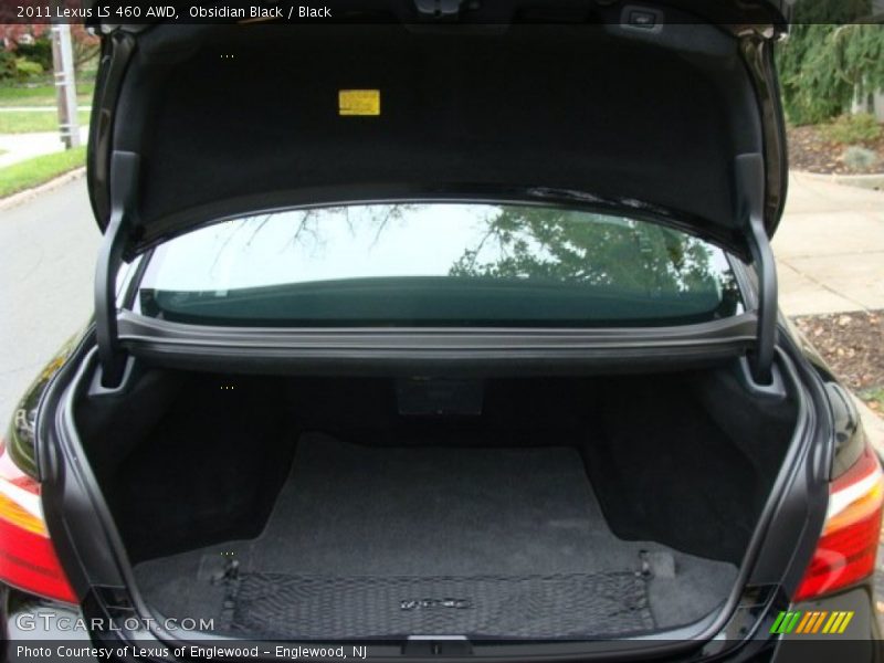 Obsidian Black / Black 2011 Lexus LS 460 AWD