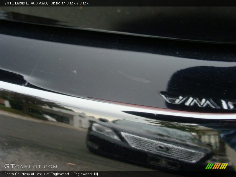Obsidian Black / Black 2011 Lexus LS 460 AWD