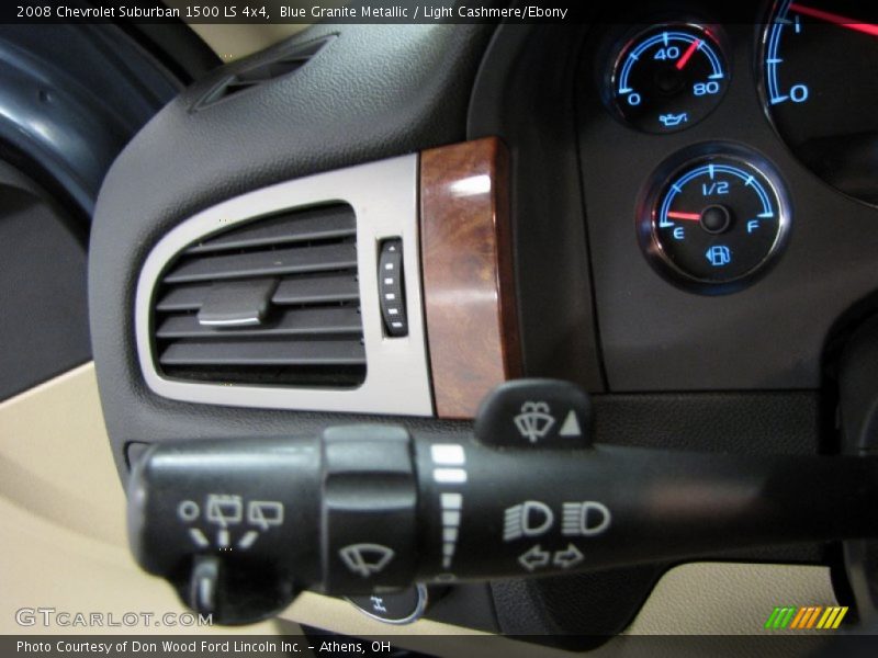 Blue Granite Metallic / Light Cashmere/Ebony 2008 Chevrolet Suburban 1500 LS 4x4