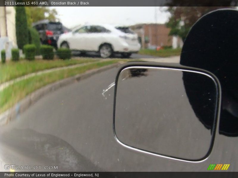 Obsidian Black / Black 2011 Lexus LS 460 AWD
