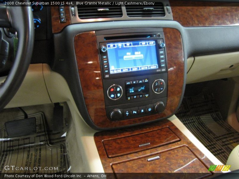 Blue Granite Metallic / Light Cashmere/Ebony 2008 Chevrolet Suburban 1500 LS 4x4
