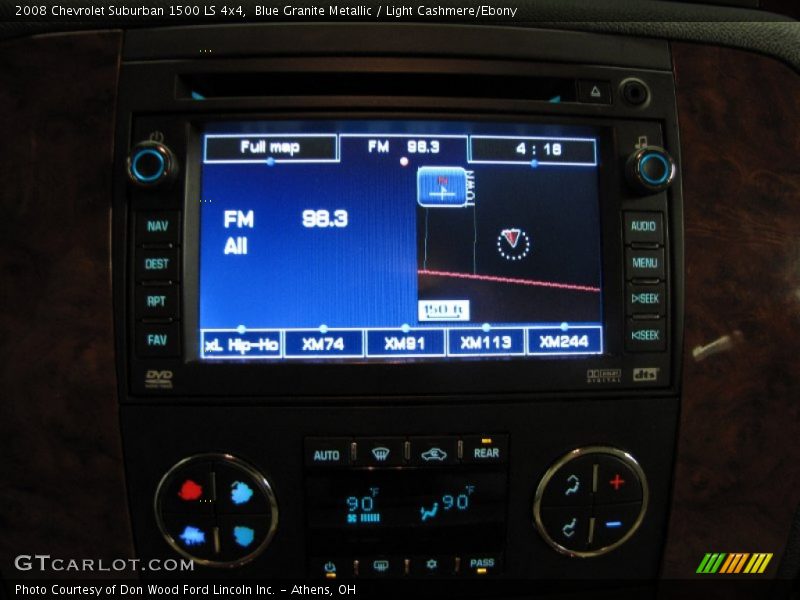 Blue Granite Metallic / Light Cashmere/Ebony 2008 Chevrolet Suburban 1500 LS 4x4