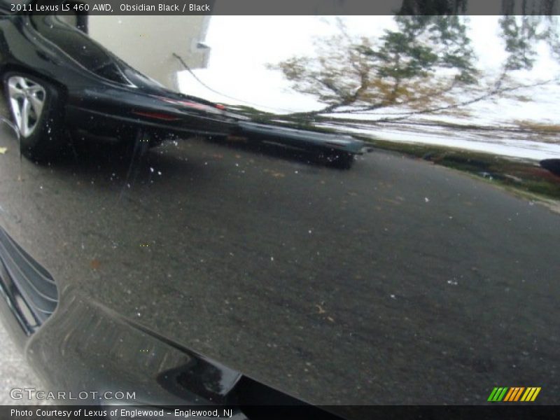 Obsidian Black / Black 2011 Lexus LS 460 AWD
