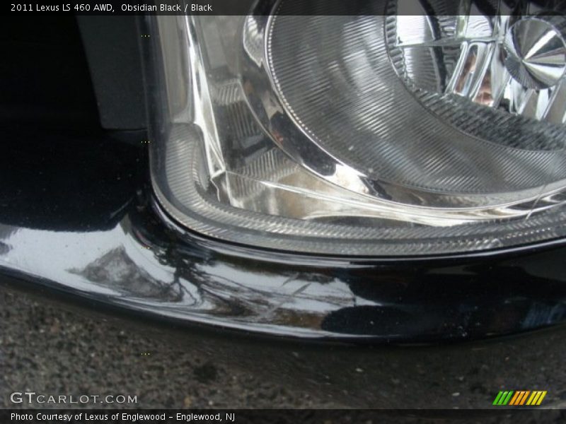 Obsidian Black / Black 2011 Lexus LS 460 AWD