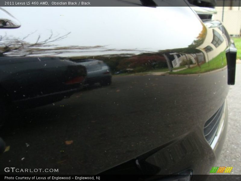 Obsidian Black / Black 2011 Lexus LS 460 AWD