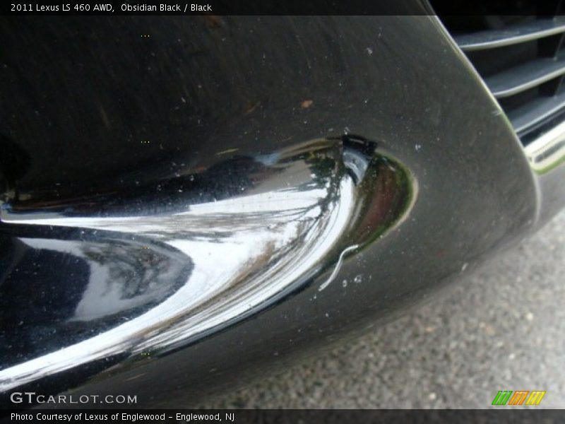 Obsidian Black / Black 2011 Lexus LS 460 AWD