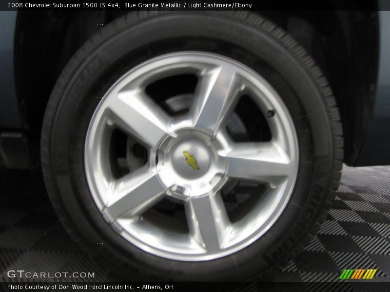 Blue Granite Metallic / Light Cashmere/Ebony 2008 Chevrolet Suburban 1500 LS 4x4