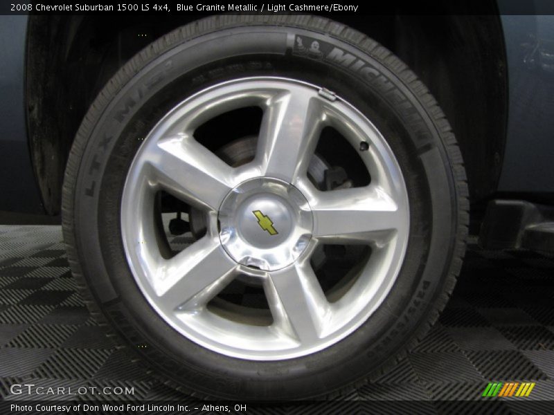 Blue Granite Metallic / Light Cashmere/Ebony 2008 Chevrolet Suburban 1500 LS 4x4