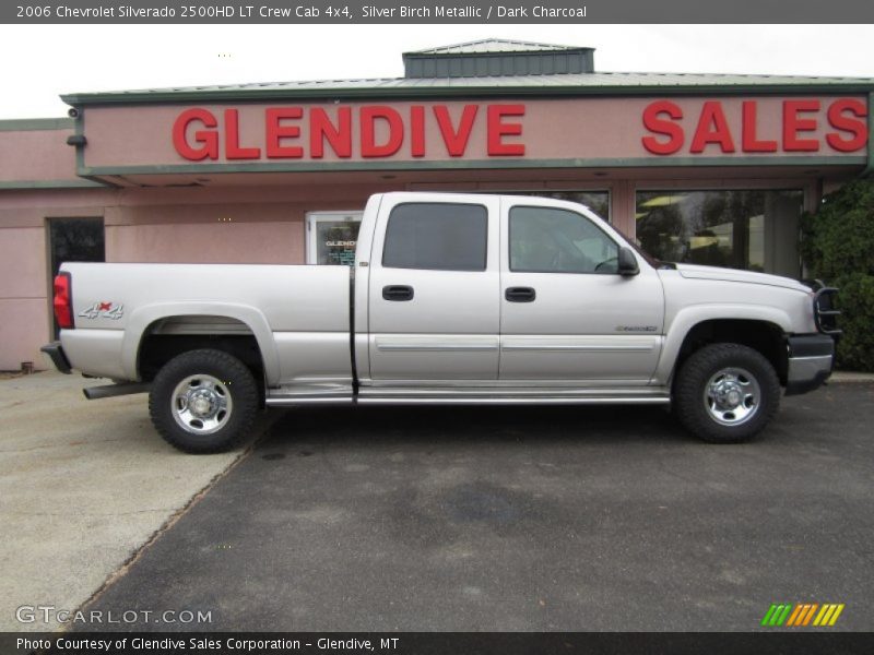 Silver Birch Metallic / Dark Charcoal 2006 Chevrolet Silverado 2500HD LT Crew Cab 4x4